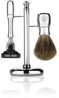 Akcesoria do golenia męskie - Gentlemen's Tonic Gentlemen's Tonic Mayfair zestaw chromowy - miniaturka - grafika 1