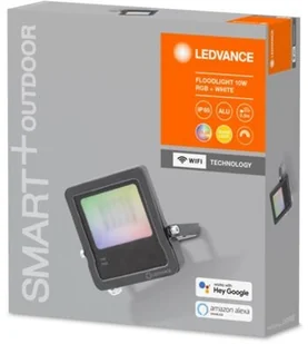 LEDVANCE LEDVANCE SMART+ FLOOD DARK GREY 10W RGBW WIFI 4058075474604 - Systemy inteligentnych domów - miniaturka - grafika 2