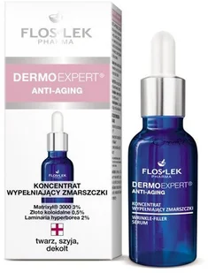 Flos-Lek Warszawa Floslek dermo expert anti-aging koncentrat wypełniający zmarszczki 30 ml - Kremy do twarzy Flos-Lek Warszawa Floslek dermo expert anti-aging koncentrat wypełniający zmarszczki 30 ml - Kremy do twarzy - miniaturka - grafika 1