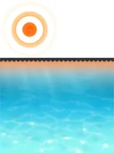 Akcesoria do basenów - vidaXL vidaXL Pokrywa solarna na basen 420 x 220 cm, PE niebieska - miniaturka - grafika 1