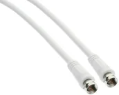Kable - InLine SAT Przewód przyłączeniowy  2 X ekranowany  2 X złącze F  > DB  biały  15 m, 69315 69315 - miniaturka - grafika 1