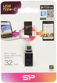 Huby USB - Silicon Power Firma F80 USB-Stick klucze czarna 32 GB SP032GBUC3C31V1K - miniaturka - grafika 1