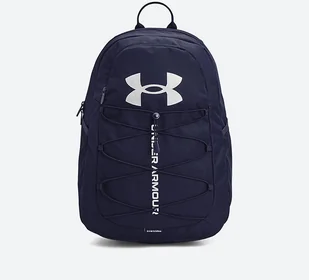 Under Armour Plecak sportowy unisex Hustle Midnight Navy / Midnight Navy / Metaliczne srebro (410) Jeden rozmiar 1364181 - Plecaki - miniaturka - grafika 2