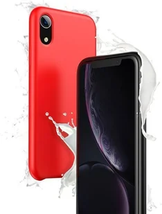 Baseus Original LRS | Cienkie etui case pokrowiec ochronny do Apple iPhone XR | Czerwony WIAPIPH61-ASL09 - Etui i futerały do telefonów - miniaturka - grafika 4
