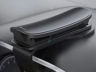 Baseus Uchwyt samochodowy Big Mouth Pro na deskę rozdzielczą klips czarny SUDZ-A01 - Uchwyty samochodowe do telefonów - miniaturka - grafika 9