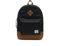 Plecaki - Herschel plecak Heritage Youth Black/Saddle Brown 02462) - miniaturka - grafika 1