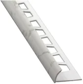 Listwy i profile - STANDERS Profil do glaury zewnetrzny półokrągły PVC 12 mm / 2.5 m Biały Standers - miniaturka - grafika 1