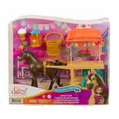 Figurki dla dzieci - Mattel Zestaw figurek Mustang Festiwal Stoisko z przekąskami  GXF69 - miniaturka - grafika 1