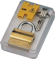 Paintball - Abb-entrelec ABB Stotz S & J FAHRRADSCHLOSS adapter SA zestaw 3-elementowy m. blokada uruchomienia do przełącznika 4012233587803 SA 3 - miniaturka - grafika 1