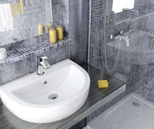 Deante Cynia Bateria prysznicowa natynkowa chrom BCY040M - Baterie wannowe i prysznicowe - miniaturka - grafika 3