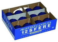 Świece - Cereria di Giorgio cereria di Giorgio risth świec kula, wosk, niebieski, 4.5 x 4.5 x 4.5 cm, 12 jednostek 56207_07 - miniaturka - grafika 1