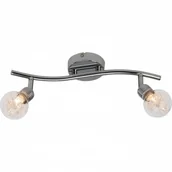 Lampy sufitowe - Brilliant Oświetlenie BULB Lampa sufitowa Chrom, 2-punktowe 21213/15 - miniaturka - grafika 1