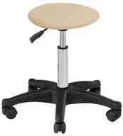 Pozostałe akcesoria kosmetyczne - ACTIVESHOP POKROWIEC FROTTE NA TABORET BEŻOWY nr 25 AS_100386 - miniaturka - grafika 1