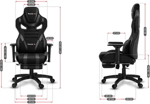 huzaro Force 7.5 Black Mesh - Fotele gamingowe - miniaturka - grafika 20