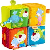 Zabawki interaktywne dla dzieci - HABA 303878 gra kostka myszy Merle & smok duri | 4 kolorowy pasek z materiału do z wielu różnych efektów i ratter silnika | Baby-zabawką dla dzieci od 6 roku życia - miniaturka - grafika 1