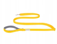 Smycze dla psów - Ami Play Smycz regulowana L 1,6-3m x 2,5cm żółta - miniaturka - grafika 1