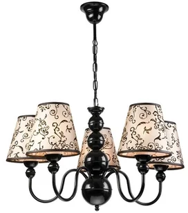 Lamkur Żyrandol na łańcuchu BOULI 5xE27/60W/230V - Lampy sufitowe - miniaturka - grafika 2