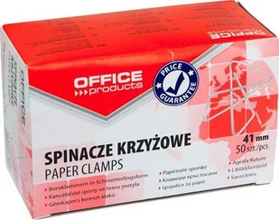 Office products OFFICE PRODUCTS Spinacze krzyżowe 41mm, 50szt., srebrne 18084133-19 - Spinacze i klipsy do papieru Office products OFFICE PRODUCTS Spinacze krzyżowe 41mm, 50szt., srebrne 18084133-19 - Spinacze i klipsy do papieru - miniaturka - grafika 3