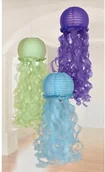 Urodziny dziecka - Amscan Lampiony Mermaid Wishes, papier 3 szt. 242193 - miniaturka - grafika 1