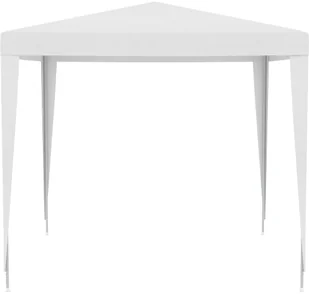 vidaXL Namiot imprezowy, 2,5x2,5 m, biały - Pawilony ogrodowe - miniaturka - grafika 6