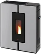 Piece wolnostojące - Cadel Piecyk na pellet Tile3 Air Plus 10 kW - miniaturka - grafika 1