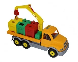 Wader POLESIE POLESIE Stalker samochód do przewozu kontenerów - Samochody i pojazdy dla dzieci - miniaturka - grafika 2