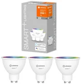 Żarówki LED - LEDVANCE ZESTAW 3x LED RGBW Żarówka ściemnialna SMART+ GU10/5W/230V 2700K-6500K - - miniaturka - grafika 1