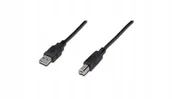 Adaptery i przejściówki - Kabel połączeniowy Usb 2.0 Typ Usb A/usb B, M/M cz - miniaturka - grafika 1