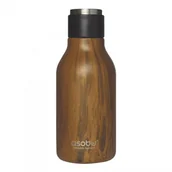Butelki termiczne - Asobu Butelka termiczna  Asobu Urban Wood, 460 ml Thermo bottle "Wood", 460 ml - miniaturka - grafika 1