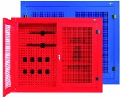 Pozostałe wyposażenie warsztatu - Fastservice Gablota narzędziowa zamykana drzwiczkami z perforacją P-4-05-04 P-4-05-04 - miniaturka - grafika 1