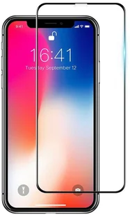 JCPAL Preserver Glass (czarna ramka) iPhone 11 PRO Max / Xs Max - Szkło ochronne iPhone11 PRO Max / Xs Max na cały ekran zgsklep-1094-0 - Szkła hartowane na telefon - miniaturka - grafika 2