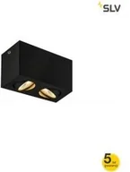 Oprawy, klosze i abażury - SLV SPOTLINE Triledo podwójna czarna LED 1002003 - miniaturka - grafika 1