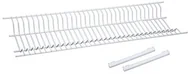Suszarki do naczyń - Sauvic Stelaż do ociekania sauvic 92190 z tworzywa sztucznego na metalowym szafka wisząca biała 65 x 22,5 x 5 cm 92190 - miniaturka - grafika 1