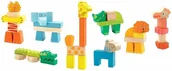 Klocki - Djeco klocki Creanimaux Zoo - miniaturka - grafika 1