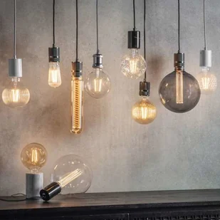 Endon Skandynawska LAMPA wisząca URBAN 76587 Endon metalowa OPRAWA zwis oprawka na żarówkę industrialna antyczny mosiądz czarna 76587 - Lampy sufitowe - miniaturka - grafika 8