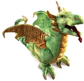 Maskotki i pluszaki - Folkmanis 2812 lindwurm-smok 2812 - miniaturka - grafika 1