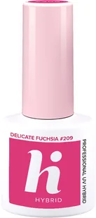 Hi Hybrid Lakier hybrydowy 5ml 209 Delicate Fuchsia Hi Hybrid - Lakiery hybrydowe - miniaturka - grafika 2