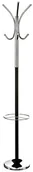 Wieszaki i stojaki - ASPECT Aspect Oscar Free Standing Coat Rack with Umbrella Base, metal, Black/Chrome CR40BK - miniaturka - grafika 1