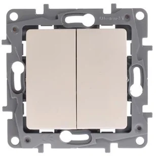 Legrand Niloe Łącznik schodowy podwójny krem 764602 764602 - Wyłączniki światła i elektryczne - miniaturka - grafika 2