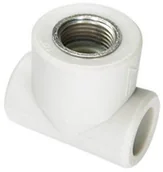 Rury - KSZTAŁTKI PPR Trójnik Z WTOPKĄ 20 x 20 mm x 1/2" KSZTAŁTKI PPR - miniaturka - grafika 1