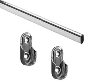 Meble modułowe i akcesoria - Drążek owalny z mocowaniami - miniaturka - grafika 1