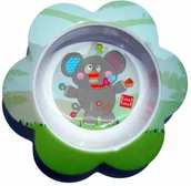 Miseczki i talerzyki dla dzieci - Label Label SŁONIK miseczka z melaminy Label Label LLFR5023 - miniaturka - grafika 1