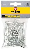 Nity - Topex Nity aluminiowe 4 x 18mm, 50 sztuk, , 43E405 - miniaturka - grafika 1