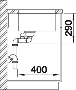 Blanco Andano 500/180-U 522989 prawa - Zlewozmywaki - miniaturka - grafika 4