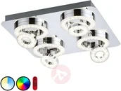 Systemy inteligentnych domów - Leuchten Direkt Lampa sufitowa LED LOLAsmart Tim - miniaturka - grafika 1