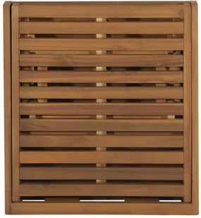 vidaXL Składany leżak z poduszką lite drewno akacjowe 3064164 - Leżaki ogrodowe - miniaturka - grafika 7