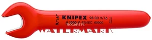 Knipex klucz płaski jednostronny 9800 9/16 (9800 9 16) - Klucze i nasadki - miniaturka - grafika 2