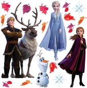 Naklejki na ścianę - Naklejka Frozen 2, 30 x 30 cm - miniaturka - grafika 1