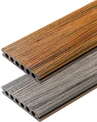 Podesty i deski tarasowe - Ecotravers Deska Kompozytowa Tarasowa Premium Amber / Antique 2,8 m - miniaturka - grafika 1