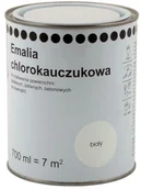 Farby do metalu - OPP Emalia chlorokauczukowa  0 7 l biała - miniaturka - grafika 1